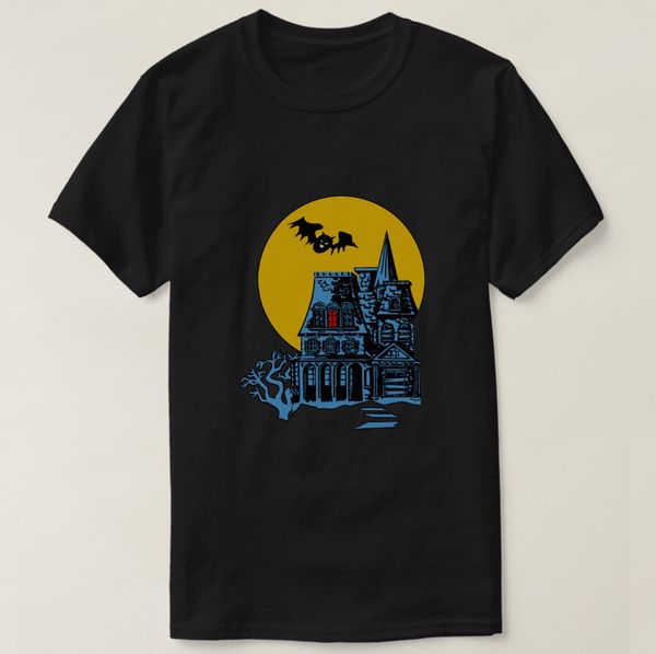 

2019 отпечатано мужчины тенниска хлопка с коротким рукавом 1962 haunted house t-shirt женщины тенниска