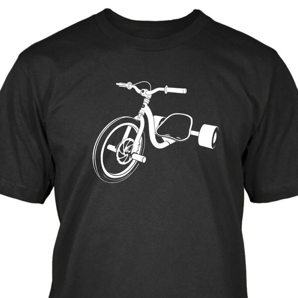 

men t shirt 2019 100% cotton fashion printed t-shirt pure cotton men drift trike blank tee shirt
