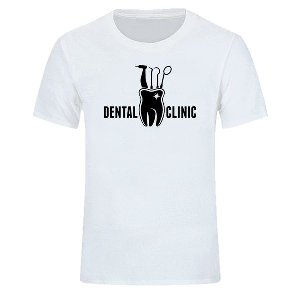 

men's t-shirt dental clinic pre-cotton short sleeve t shirts