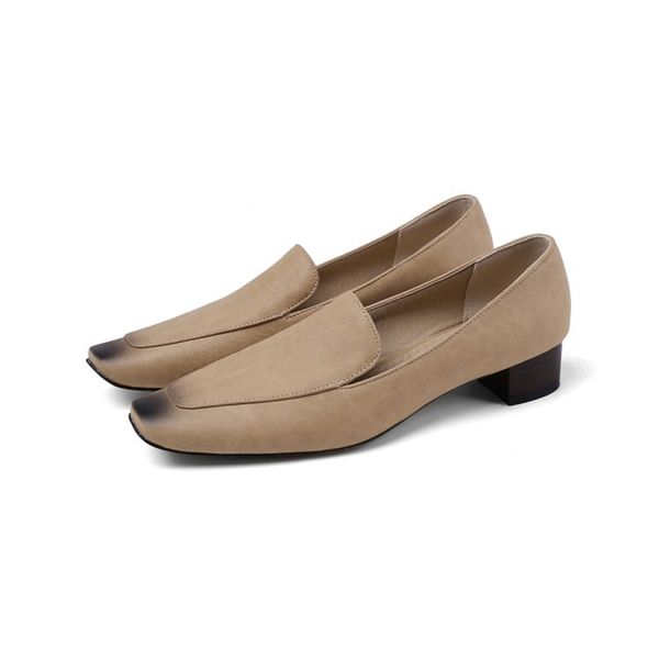 

size 34-48 women zapatos de mujer leather fashion platform shallow pumps concise buckle heels 3cm party shoes 168-4, Black