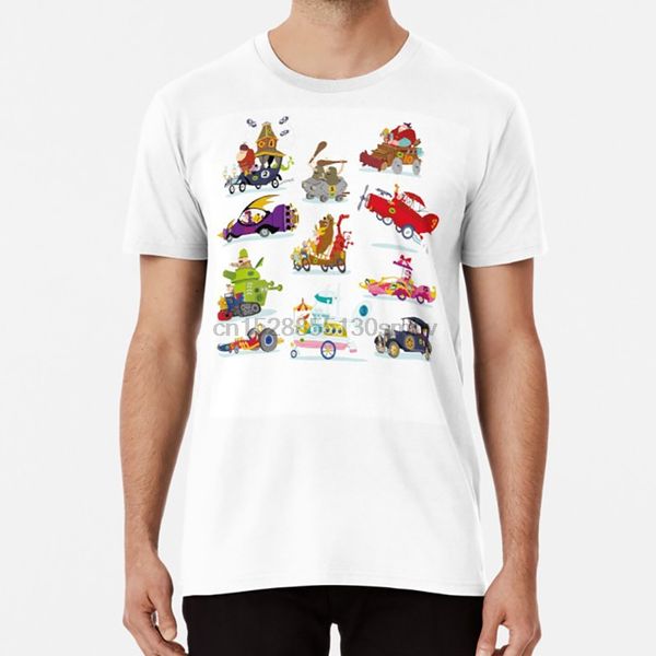 

wacky races t shirt wacky races classic cartoon vintage era childhood tv