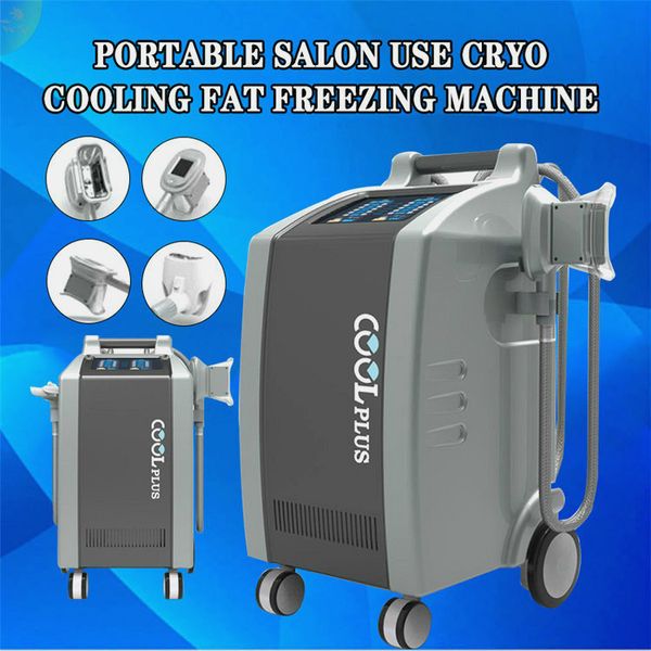 

portable cryolipolysis machine for weight reduce with 4 cryo handle and double handle can 360° cooling body slimming