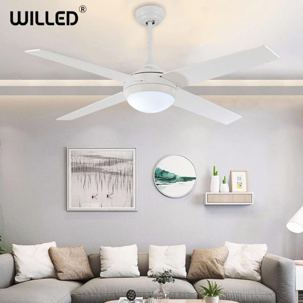 

electric fans ceiling fan remote control light nordic modern dinning room bedroom living restaurant solid wood led lamp 110v 220v