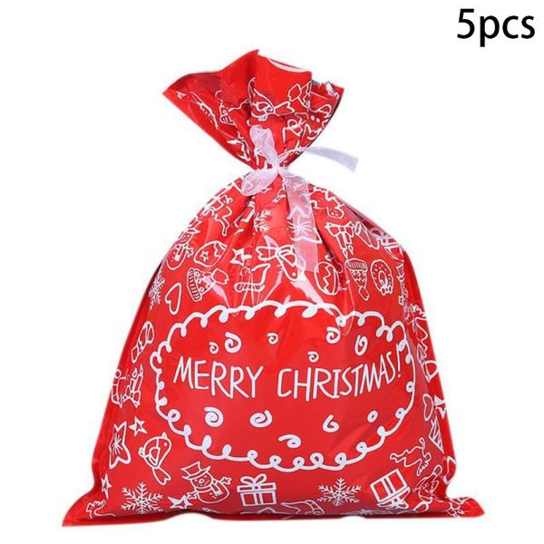 

empty gift bag wrapping classrooms holiday trees candy 5pcs drawstring