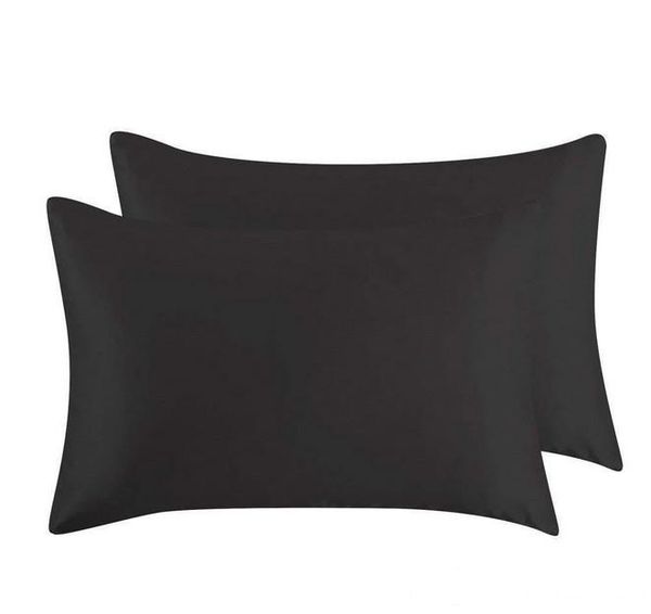 

new 20*26inch silk satin pillowcase home multicolor ice silk pillow case zipper pillow cover double face envelope bedding pillow cover