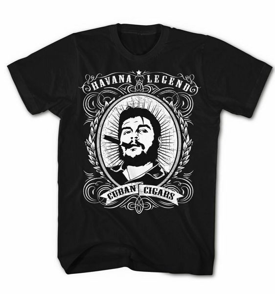 

che guevara гавана regend кубинскими сигарами revolution t-shirt одежда 2019 harajuku top фитнес марка одежда funny man футболка