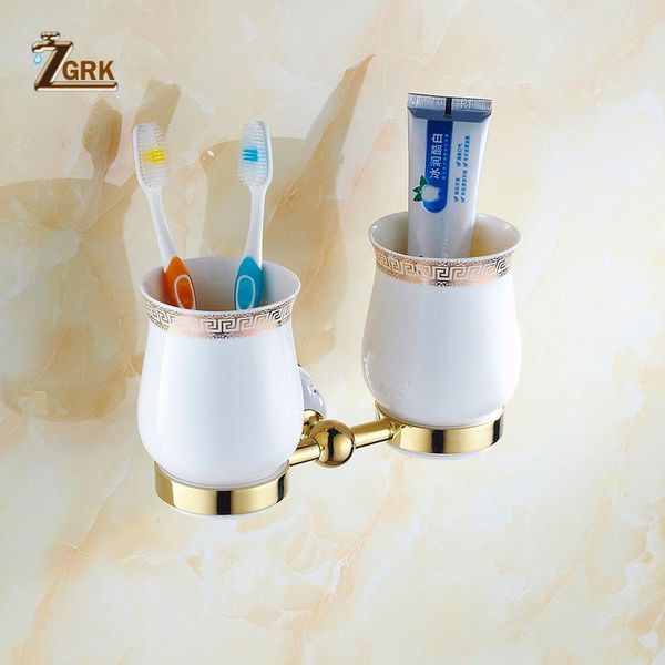 

porcelain mounted products wall sets cup brass zgrk glass bathroom bath holders accessories bathroom hardware polished pbdxc bwkf