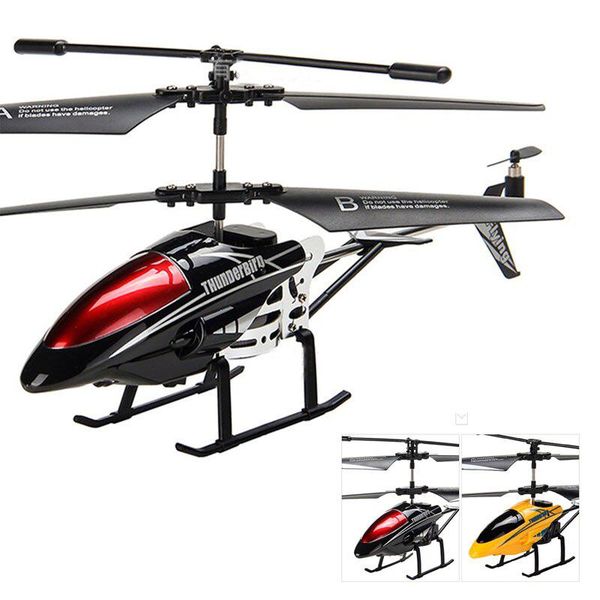 

drones rc helicopter alloy 3.5 ch radio control with led light children gift shatterproof flying toys model
