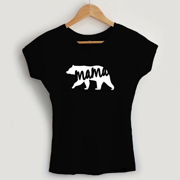 

women mama bear t shirt moms gift fashion funny tee