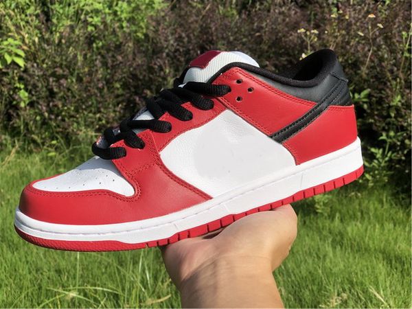 

аутентичные dunks low pro чикаго мужчины женщины открытый скейтборд обувь varsity красный белый черный спортивные тренажеры кроссовки drop д