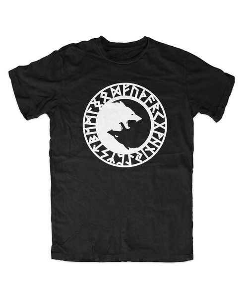 

futhark geri freki t-shirt odin thor germanen runen wikinger wacken heavy metal