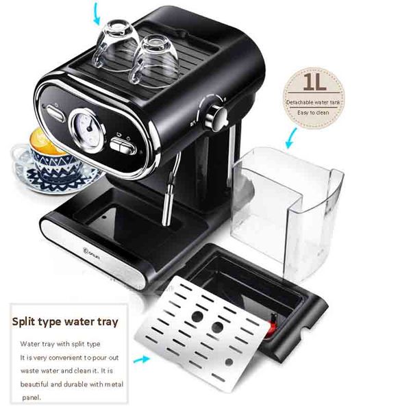 

Semi-automatic espresso machine Italian-style coffee machine Semi-automatic Home Visualization Full Temperature Control 20BAR and so on