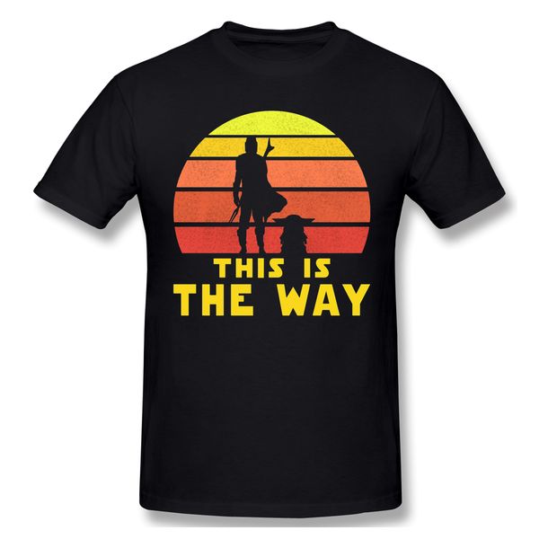 

2020 новое прибытие mando retro vol.1 slim fit ofertas большие продажи тенниску 100% хлопок jedi fett взрослых crewneck tshirt круглым ворот