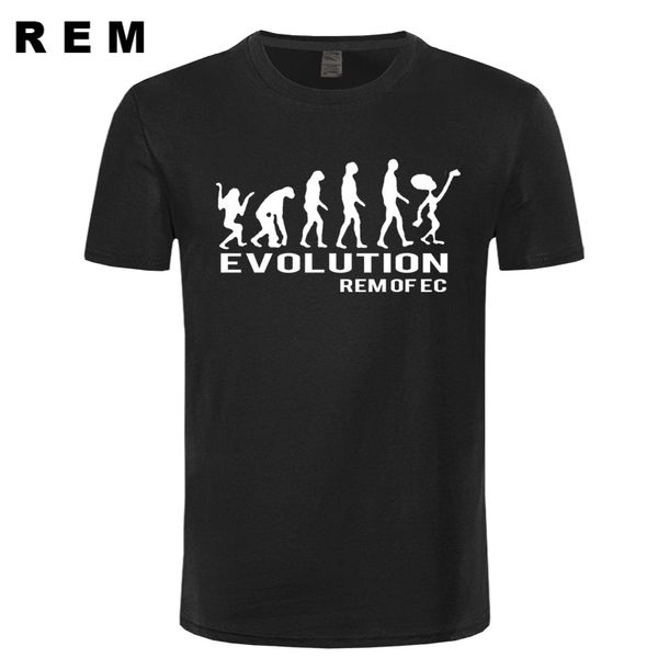 

rem colors brand new men's funny t-shirts evolution style men's short sleeve t-shirt tees european us size