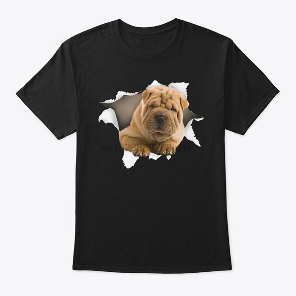 

men t shirt shar pei torn t shirt women t-shirt