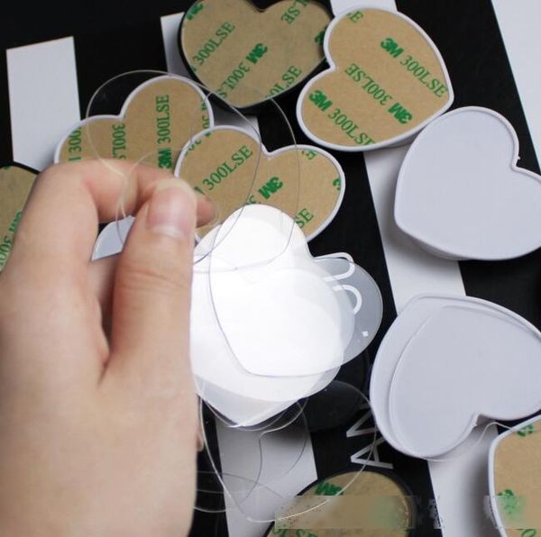 

universal cell phone finger holder with blank aluminum and acrylic sublimation insert for customized phone stand mount holder grip bracket