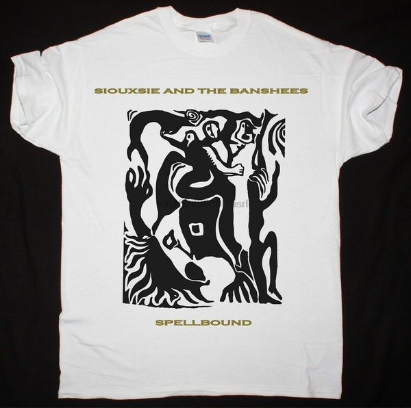 

siouxsie and the banshees spellbound white t shirt