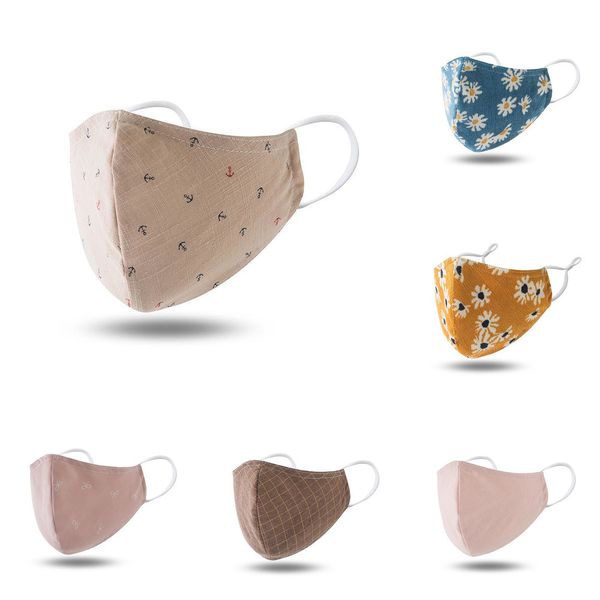 

mask 100% face mouth mask cartoon kids cotton washable reusable mask with filter dus ghq4