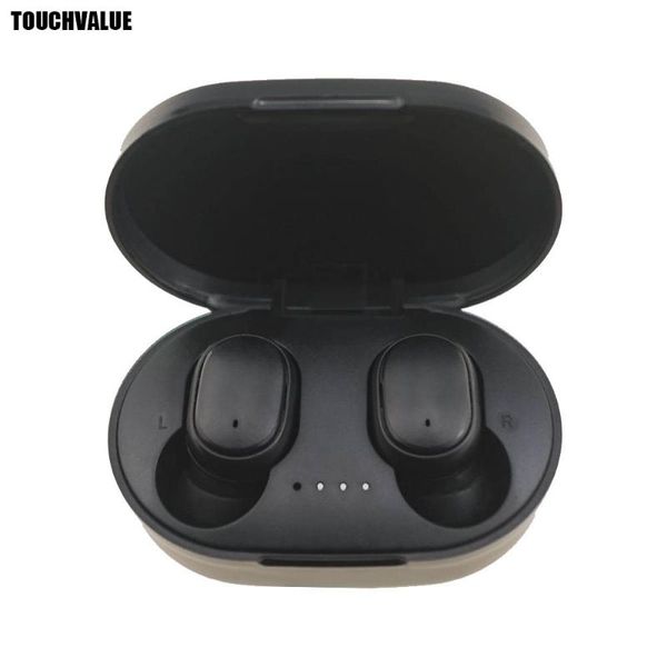 

mini wireless earbuds stereo tws earphone with charging case auricular bluetooth 5.0 black white