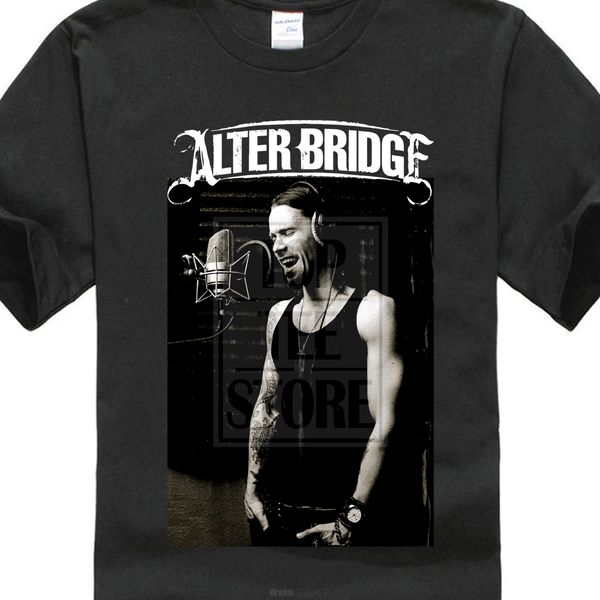 

новые популярные alter bridge майлс кеннеди rock black men t shirt размер s 4xl