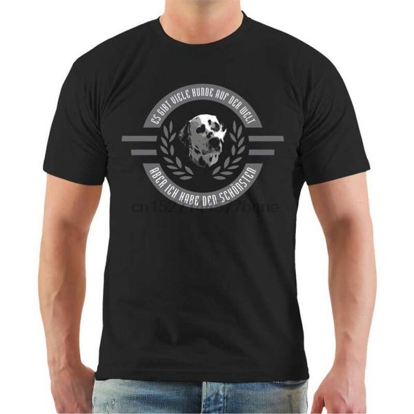 

t-shirt ich habe den schonsten dalmatiner hunde rasse dog geburtstag geschenk