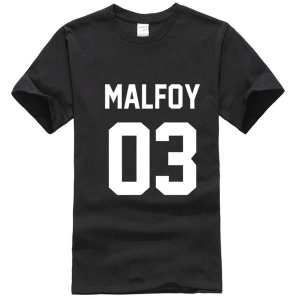 

draco malfoy 03 house of slytherin short-sleeved o neck summer casual magic t shirt t-shirt for men women camisas