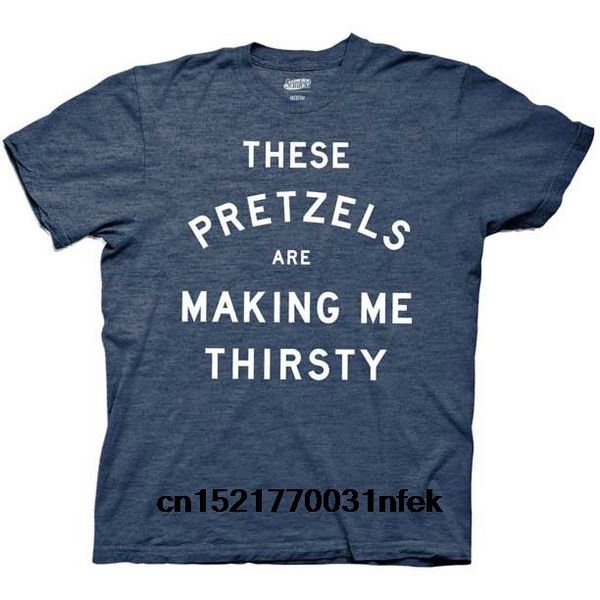 

funny t shirt men novelty tshirt seinfeld stacked these pretzels t-shirt