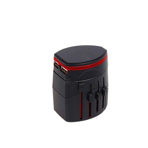

all in one dual usb port and us uk au eu universal travel adapter ac power plug adaptor