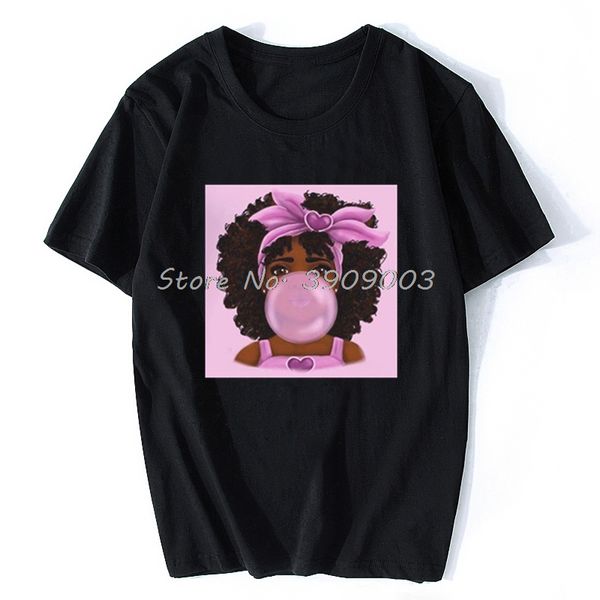 

harajuku меланин poppin футболка женщины vogue черная девочка магия рок tshirt streetwear tshirt лето мужчины хлопок тис harajuku