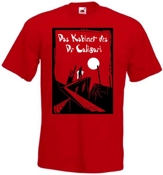 

the cabinet of dr caligari v18 t shirt red poster all sizes s 5xl