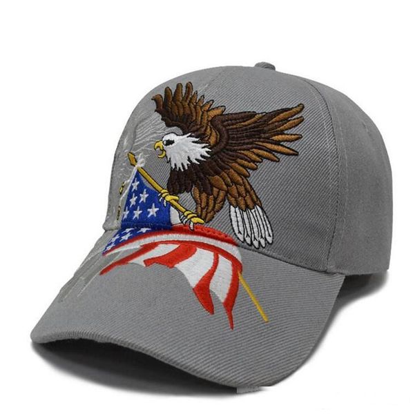 

new usa embroidery baseball cap eagle america flag letter outdoor snapback hats travel sport causal caps