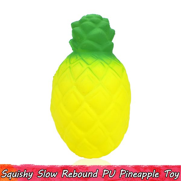 

1 pcs pineapple squishy kids toys slow rising squishies squeeze toy for home decor stress relief gifts for teens adults scented fruit orname