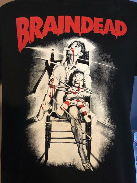 

braindead t-shirt men summer style