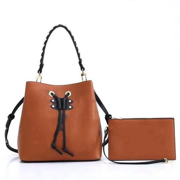 

neonoe luxury shoulder bags crafty real leather drawstring bucket bag women famous brands designer handbags flower shopping bag