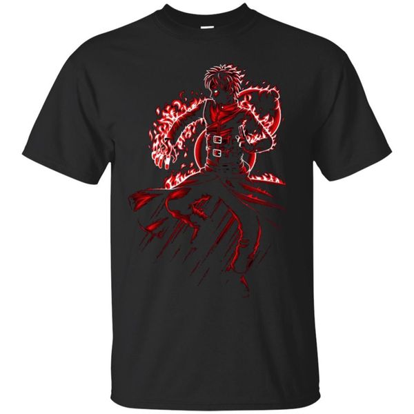 

gaara attack t-shirt anime naruto tee shirt short sleeve s-3xl new fashion tee shirt