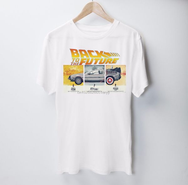 

back to the future t shirt michael j. fox chriser lloyd nerd geek gift 100% cotton short sleeve o-neck tee shirts
