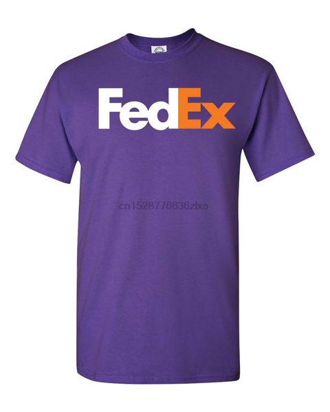

fedex purple & orange t shirt