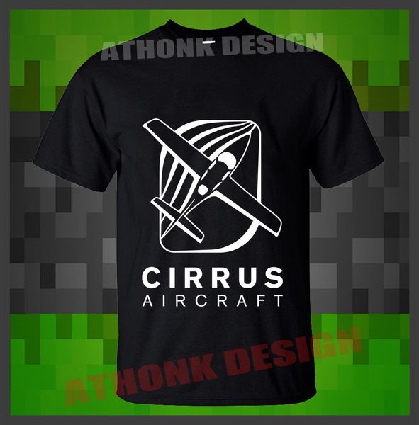 

2020 new fashion brand clothing cirrus aircraft mens t-shirt o neck cotton t-shirt