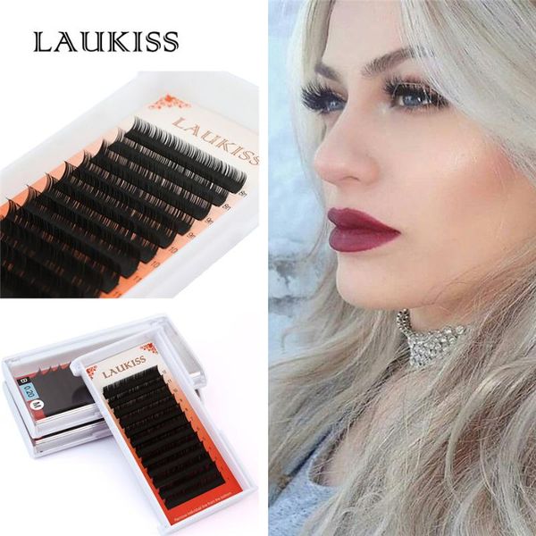 

false eyelashes 12lines/box permanent extension kit cilia for augmentation handmade professional makeup tool laukiss