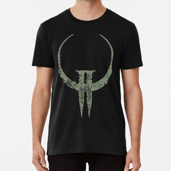 

quake ii t shirt quake 2 ii id software carmack logo fatal1ty
