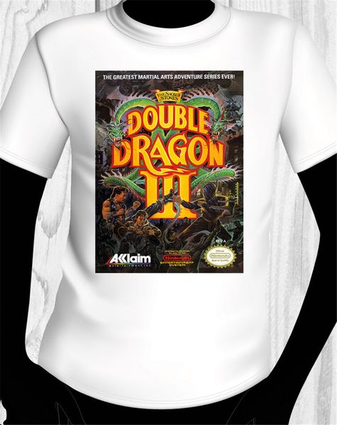 

double dragon 3 shirt usa shipping printing tee shirt