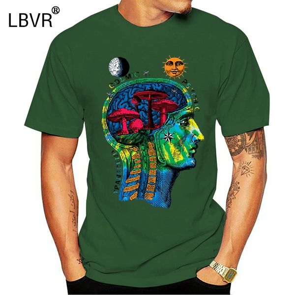 

cosmic psychic transcend t-shirt psychedelic trippy weird space mens tee shirt(1