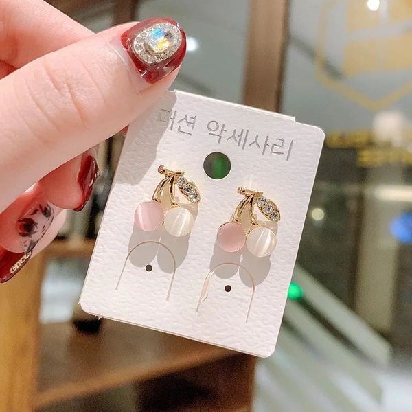 

925 silver earrings korean style wholesale fashion small sterling silver jewelry for women stud men or women earings, Golden