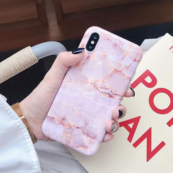 

phone case for iphone x 7 7plus 6 6s plus 8 8plus soft tpu pink case stone phone back cover