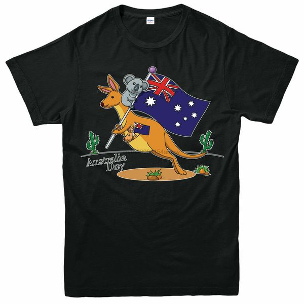 

limited neu australia day 2020 t-shirt ozzie flag kangaroo t-shirt size s-2xl