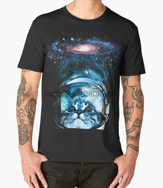 

printed men t shirt cotton o-neck tshirts kosmos katze short-sleeve women t-shirt