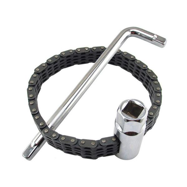 

allen key chain type oil filter wrench with 1/2 inch 17mm deep socket for most cars and light trucks separate oliefilter sleutel