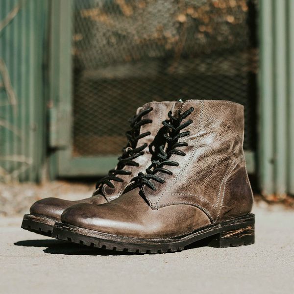 

women ankle boots low heels vintage pu leather lace up shoes woman chaussure zapatos mujer gladiator plus size booties d1468, Black