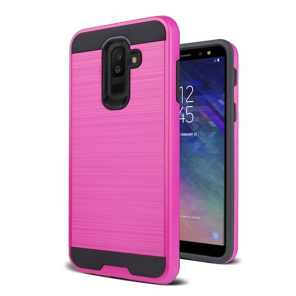 

hybrid armor brushed 2 in 1 cases for samsung j2 motorola moto g7 power e5 plus g6 play alcatel 1x lg aristo 3