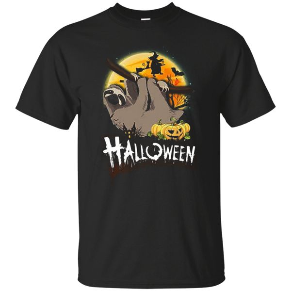 

men's sloth halloween 2020 t-shirt size s-6xl big tall tee shirt